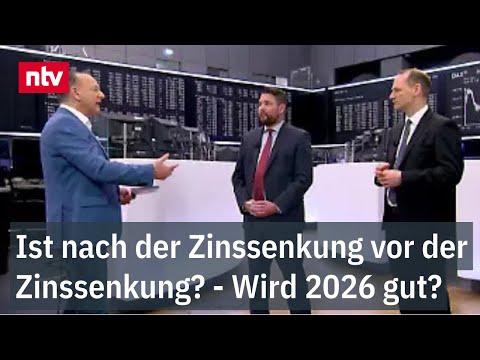 Ist nach der Zinssenkung vor der Zinssenkung? - Warum 2026 ein gutes Aktienjahr werden kann | ntv