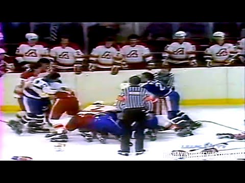 Toronto Maple Leafs   Atlanta Flames brawl 1979