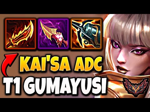 T1 Gumayusi Kaisa vs Jhin [ ADC ] Patch 25.10 Korea Grandmaster