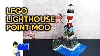 YouTube thumbnail: LEGO Lighthouse Point (31051) MOD