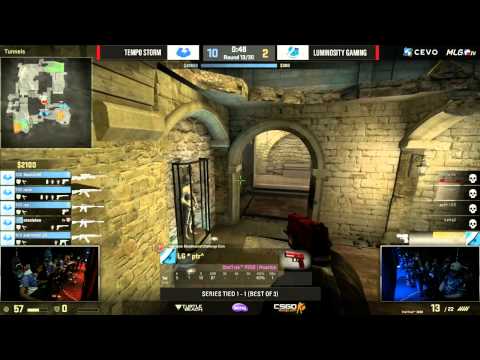 Tempo Storm vs Luminosity, Game 3 (CEVO-P LAN Finals CS:GO Season 7) - dustmouret & sabo