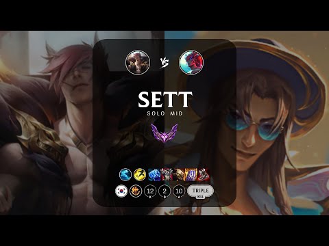 Sett Mid vs Yone - KR Master Patch 12.21