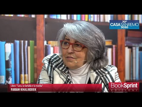 Farah Khalikbiek da Casa Sanremo 2020 - BookSprint Edizioni