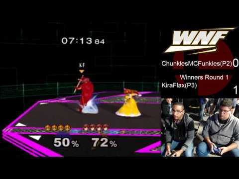 KiraFlax vs ChunklesMCFunkles Melee at Wednesday Night Fights Pre-Genesis Edition