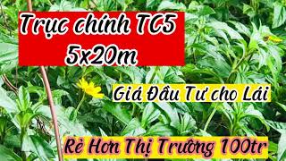 Nợ Ngân Hàng Bán Gấp Lô đất 5x20m Giá Rẻ - Bán Lỗ 0903.820.660