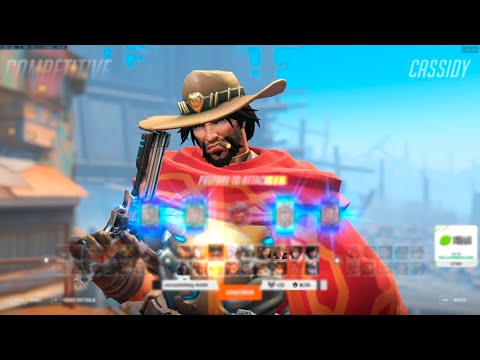 GALE TOP 500 HITSCAN MAIN - CASSIDY! OVERWATCH 2 SEASON 10 TOP 500