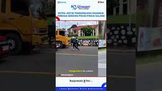 Download lagu Detik-Detik Pengendara Ngamuk Hingga Kejar Polisi Pakai Sajam saat Razia Kendaraan mp3