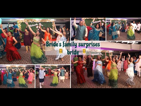 Bride’s Family Surprises Bride |Bollywood Dance Performance |Sangeet |Family Medley |Indian Wedding
