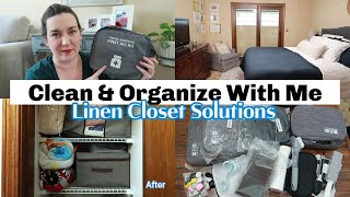 Clean and Organize With Me | Linen Closet Solutions