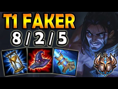 T1 Faker SYLAS MID vs TWISTED FATE - Patch 10.15 Ranked Korea ✔️