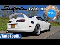 1239HP TOYOTA SUPRA MK4 2JZ SW Performance 300km H ACCELERATION SOUND By AutoTopNL