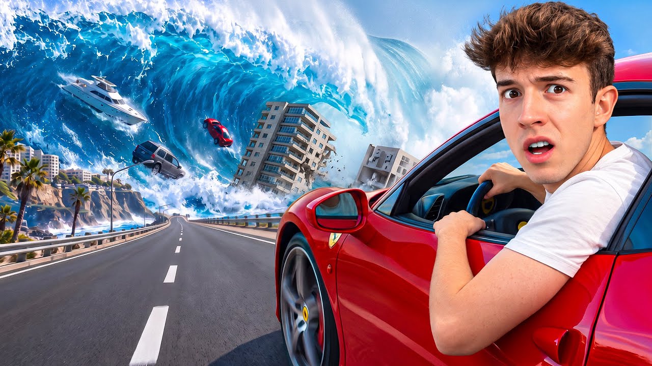¿PUEDO ESCAPAR de LA INUNDACIÓN CON MI COCHE?