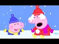 Peppa Pig In Hindi Snow Barf ️ हिंदी Kahaniya Hindi Cartoons For Kids