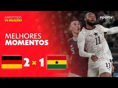 Gols e lances de Alemanha x Gana