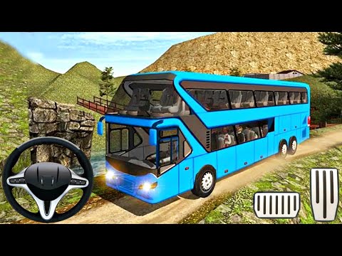 Uphill Offroad Coach Bus Driving Simulator Games 2021 - Best Android Gameplay