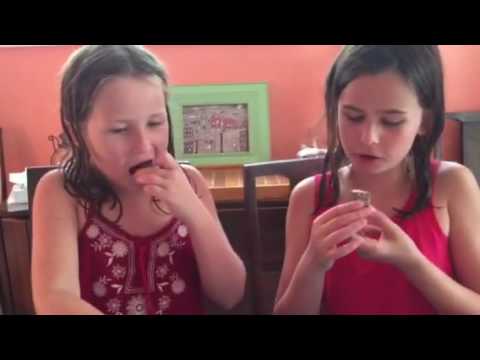 Violet and Francie's chocolate taste test challenge