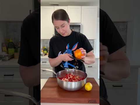 Strawberry rhubarb jam!