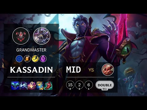 Kassadin Mid vs Vladimir - EUW Grandmaster Patch 11.5