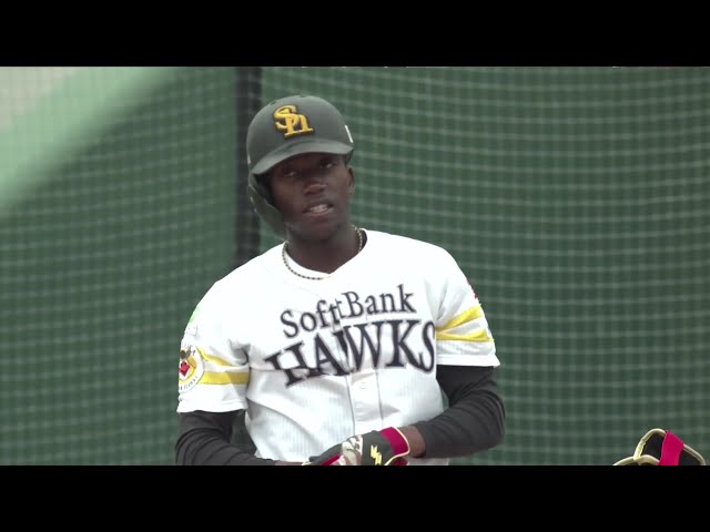 【ファーム(ノーゲーム)】快足飛ばして追加点!! ホークス・イヒネイツア 満塁からタイムリー内野安打!! 2025年4月10日 福岡ソフトバンクホークス 対 広島東洋カープ