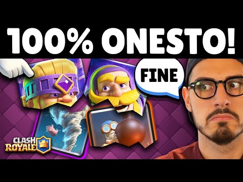 100% ONESTO... ADDIO CARTE UTILIZZATISSIME!!! - Clash Royale