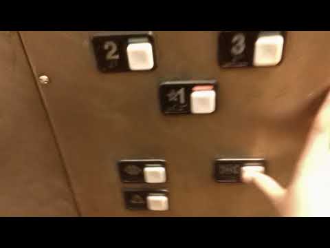 1 minute ride On The Schindler Hydraullic Elevator At The La Quinta Inn, Raleigh NC