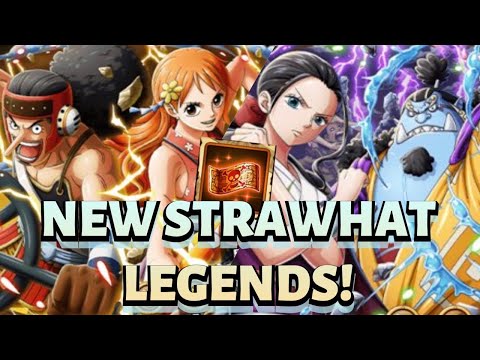 [OPTC] トレクル  TWO NEW SUPER SWAP LEGENDS?! More Straw Hat Legends! Nami/Ussopp & Robin/Jinbe Info!