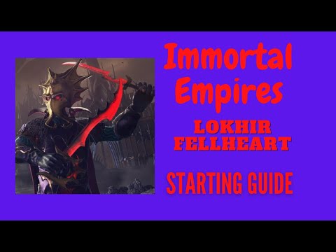 Total War: Warhammer III - Dark Elves starting Guide For Lokhir Fellheart