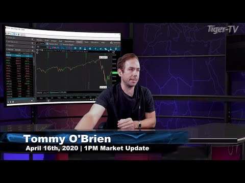 April 16th, 2PM ET Market Update on TFNN - 2020