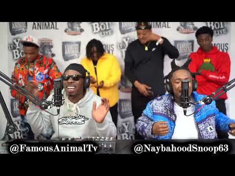Texas Rapper Naybahood Snoop Stops By Drops Hot Freestyle on Famous Animal Tv