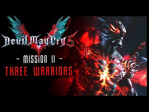 Devil May Cry 5 Walkthrough Part 12 Three Warriors (PS4 Pro Gameplay)