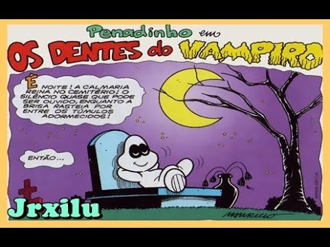 Penadinho - Os dentes do vampiro - quadrinhos turma da Mônica