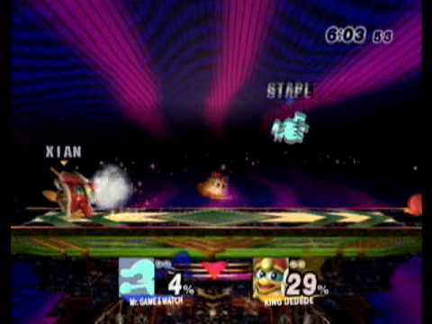 Staples (Game and Watch) vs. Xian (Dedede) - #529