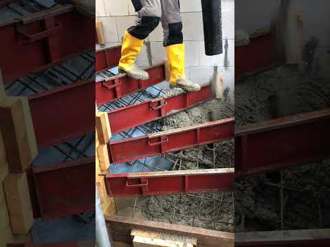 Betonieren Treppe