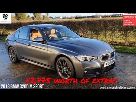 2018 BMW 320d M sport saloon