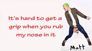 McBusted- I See Red (with Lyrics)
