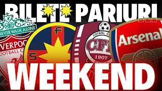 E loc de profit! Trei bilete de pariuri » Combo weekend COTA 8! Vezi Faci Pariu #434