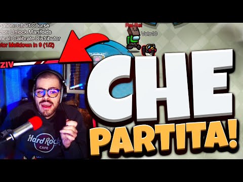 LA MIA PARTITA PIÙ DIFFICILE DA IMPOSTORE! - AMONG US THE SKELD ITA GAMEPLAY con @NadeTK