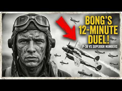 The 12 Minute Dogfight That Made Richard Bong America’s Deadliest Ace — P 38 vs Superior Numbers