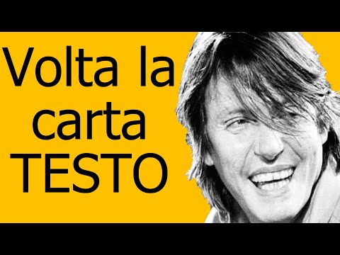 Fabrizio De André-Volta la carta (testo in italiano)