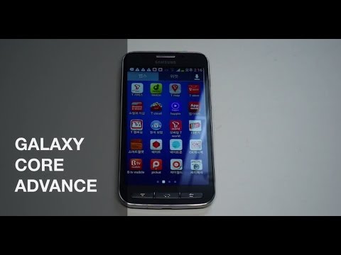 Обзор Samsung i8580 Galaxy Core Advance (deep blue)