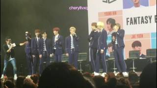 Download lagu 170630 SF9 (에스에프나인) Be My Fantasy in Singapore - 'I love you baby' mp3