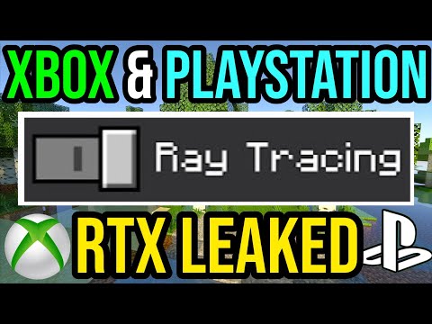 RTX Ray Tracing LEAKED For Minecraft Xbox & Playstation