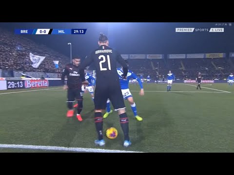 Zlatan Ibrahimović | Brescia 0-1 Milan | 2019-20 Serie A Giornata 21