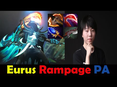 Eurus ( Paparazi ) Phantom Assassin Rampage Pro Players Gameplay GG DotA