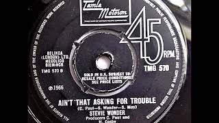 Stevie Wonder... Ain't that asking for trouble.. 1966