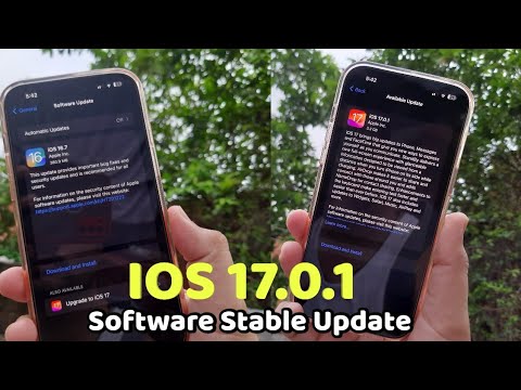 IOS 17.0.1 New Software Update RELEASE for iphone 14 pro max