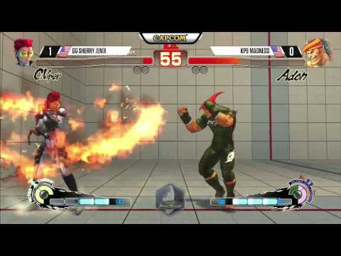 Sherry Jenix (C.Viper) vs Madness (Adon) - Final Round 18 USF4 - 720p 60fps