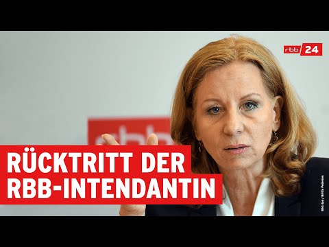 rbb24 spezial: Rücktritt der rbb-Intendantin Patricia Schlesinger. | Livestream