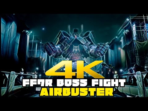 FINAL FANTASY VII REMAKE :  HOW TO DEFEAT THE AIRBUSTER | FF7R 4K BOSS BATTLE
