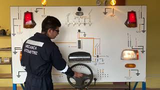PROYECTO DE ELECTRICIDAD AUTOMOTRIZ-Tablero didáctico
